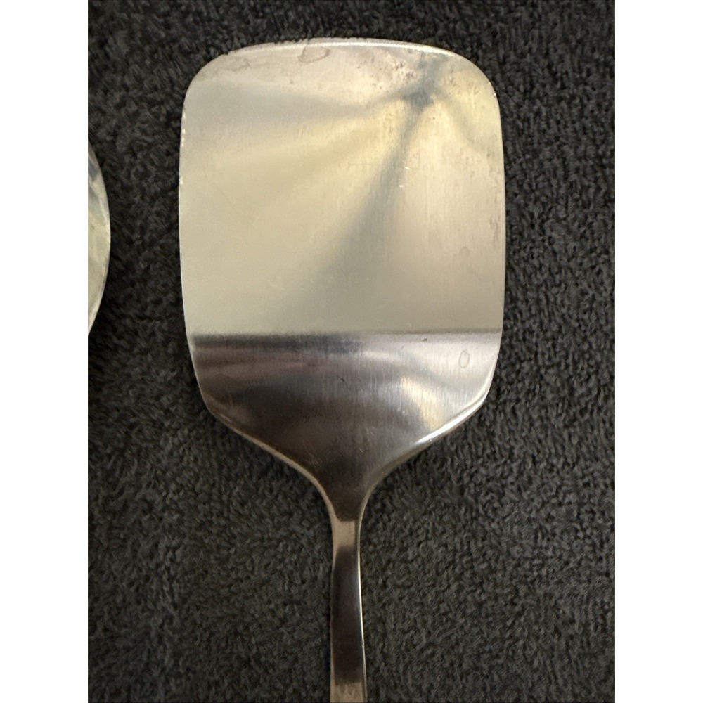 Wolfgang Puck Stainless Steel Utensil Set of 2 Heavy Duty Spatula & Spoon READ - Picture 9 of 12